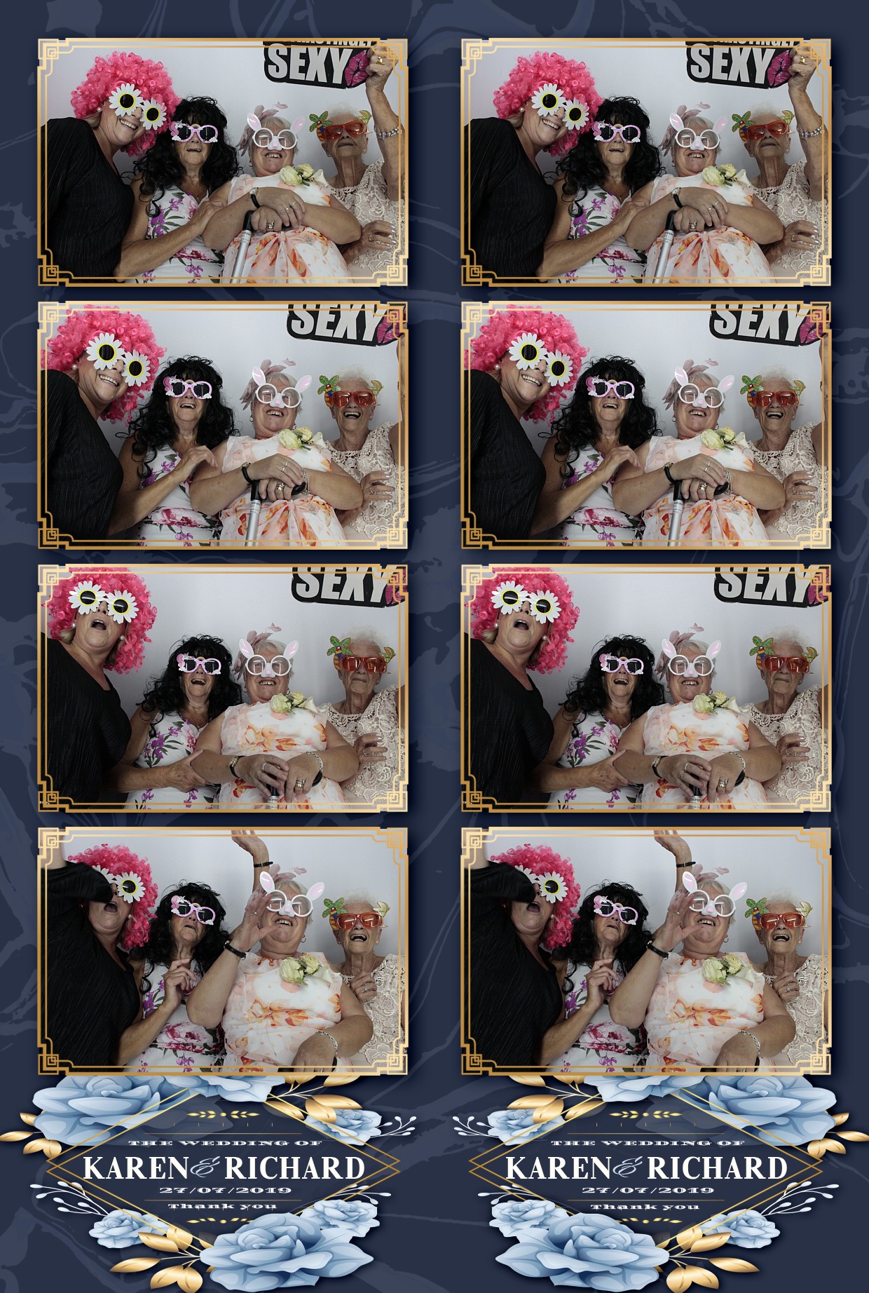 Richard & Karen's Wedding Reception | View more photos from the event at gallery.myphotoboothexperience.co.uk/u/MyPhotoBoothExperienceLtd/Richard-Karens-Wedding-Reception